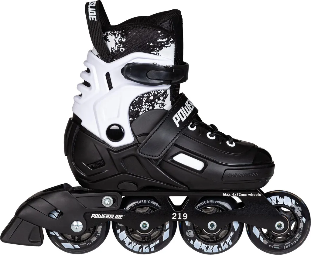 Roller Powerslide Khaan Magic Black avec platine aluminium CNC - 2