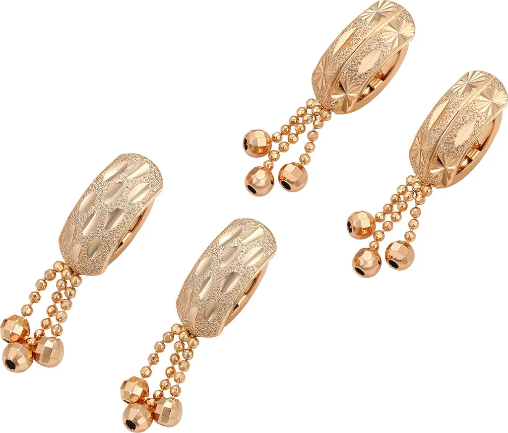 joella orecchini da donna - oro, taglia unica - 2
