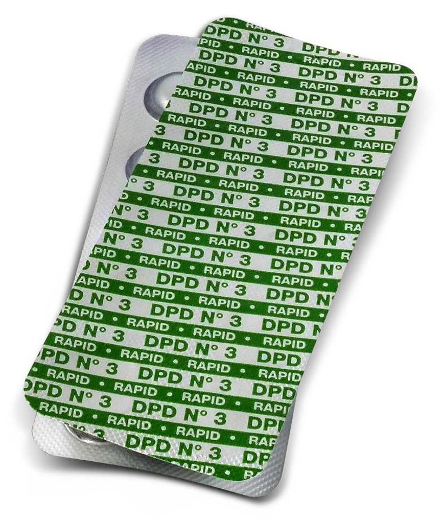 50 Stk. DPD 3 Rapid Tabletten für Pooltester Chlor (5 Produktbild 