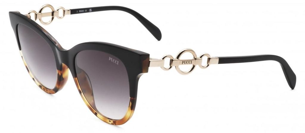 Pucci EP0157 Black 54/21/140 Damen Sonnenbrillen