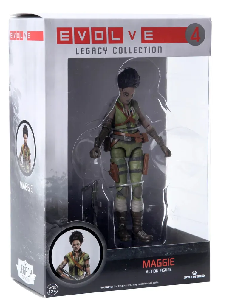 Figurine articulée Maggie Evolve Funko Legacy 15cm détails authentiques