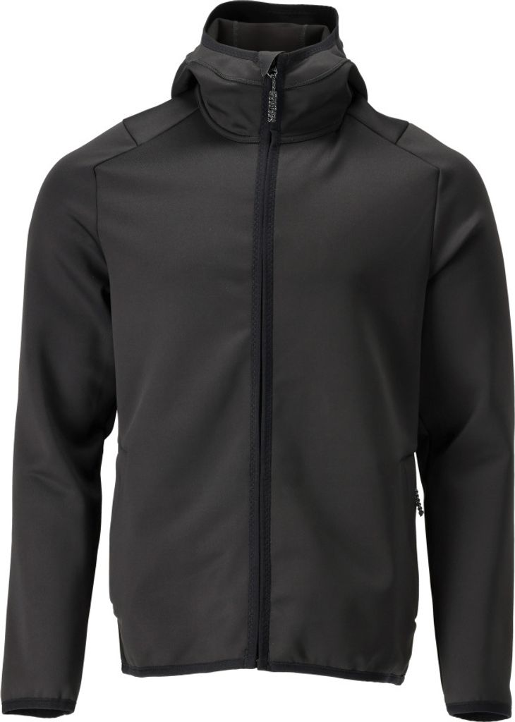 Mascot Fleecepullover, Kapuze, Reißverschluss 22586 Gr. 2XL, schwarz