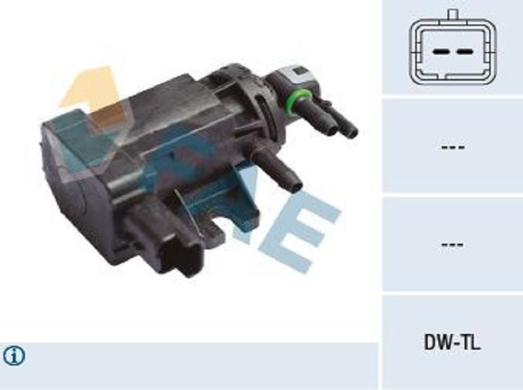 FAE 56020 Druckwandler Abgassteuerung passend für PEUGEOT 207 (WA, WC) 208 I Schrägheck (CA, CC) 308 SW I (4E, 4H) 207 SW (WK) 5008 (0U, 0E) 3008...