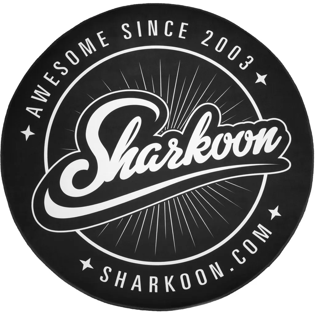 Tapis de Sol Sharkoon 4044951027606 pour Fauteuil Gaming - Noir 120cm