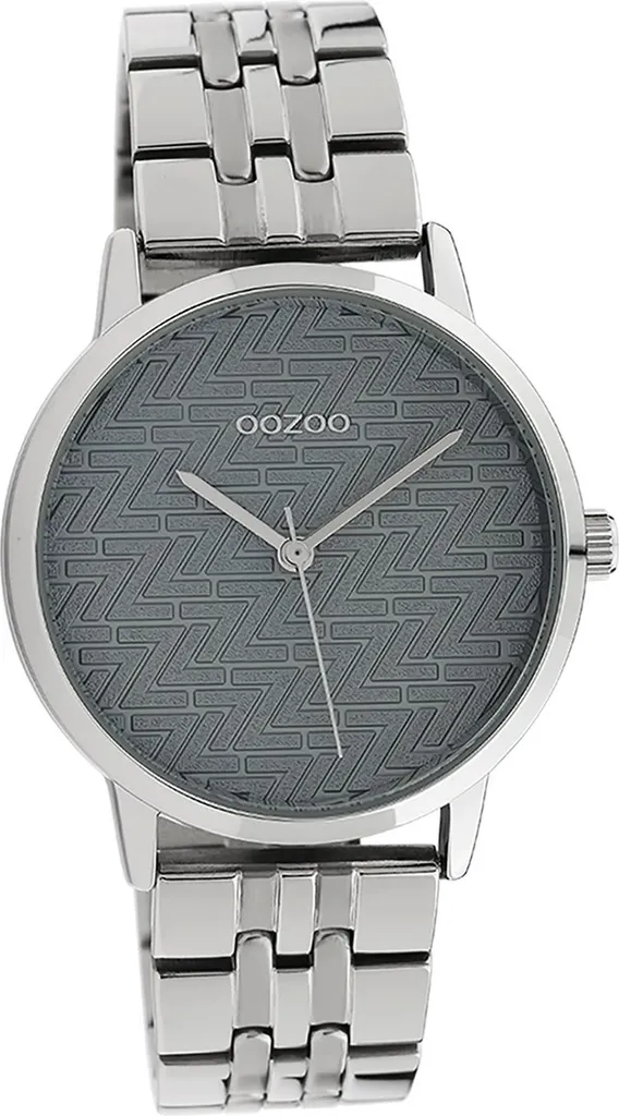 Orologio Oozoo D2UOC10555 Silver Metal - Look Minimal Chic Unisex
