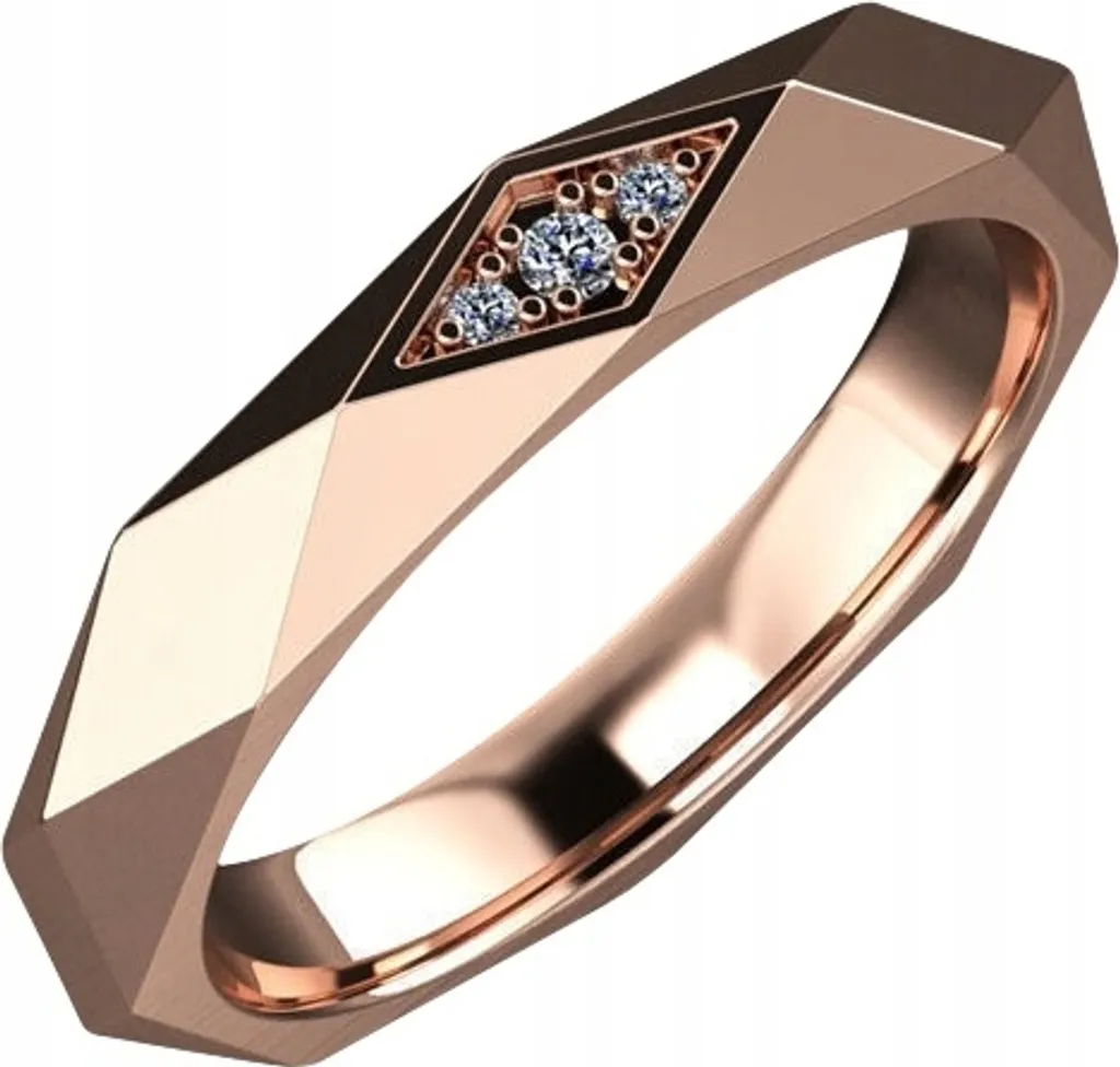 Anello Golden Brand Acciaio 316L Misura 17 - Everyday Gold Ring