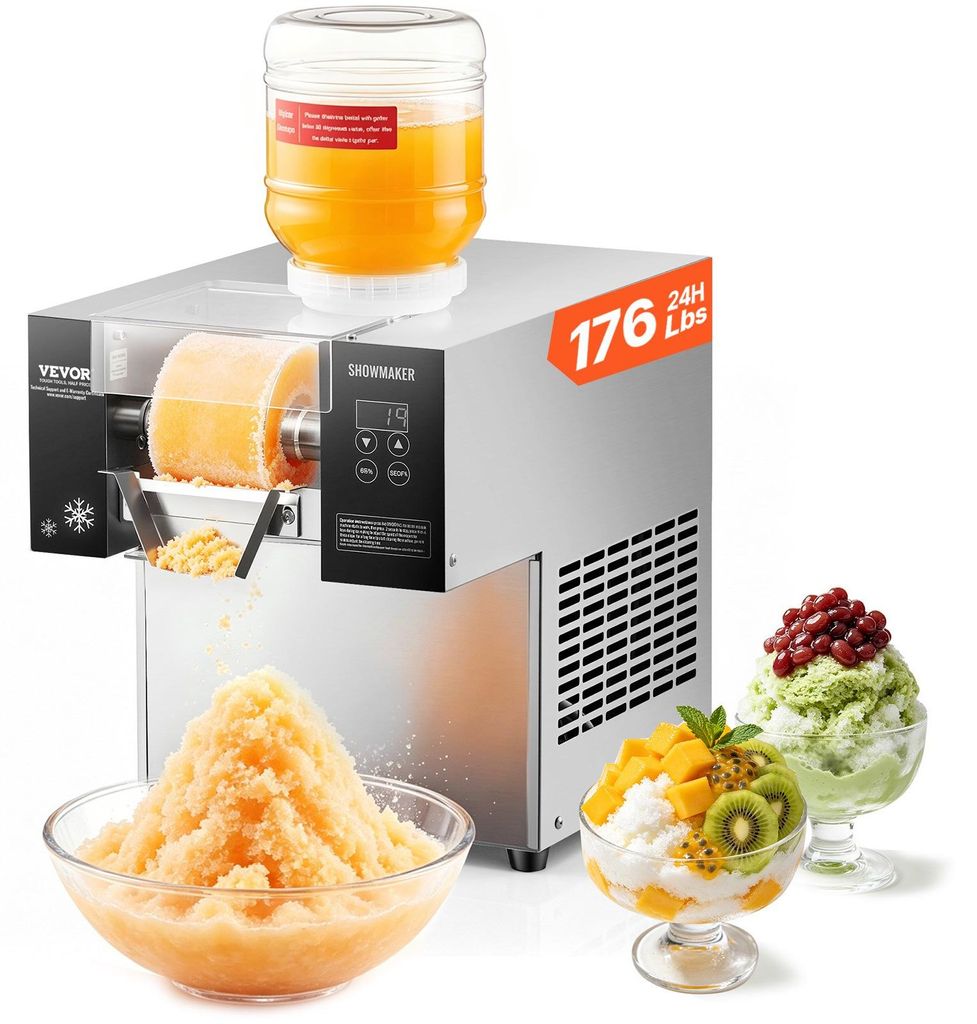 VEVOR Machine à glace à neige commerciale, machine à glace Image du produit 