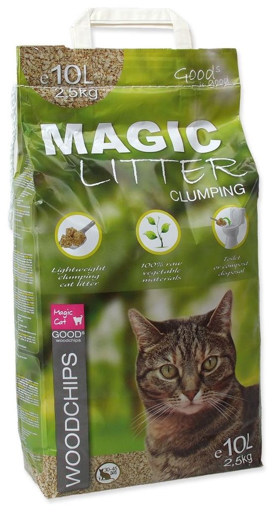 MAGIC CAT Litière Copeaux de bois 10l 2,5 kg Image du produit 