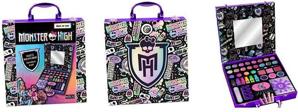 Ładna walizka do makijażu Monster High z lusterkiem i Zdjęcie produktu 