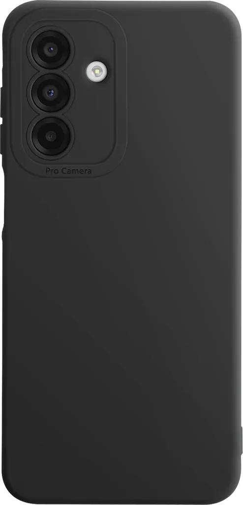 Cover Samsung A26 Avizar Silicone Nero: Protezione Camera e Grip Soft