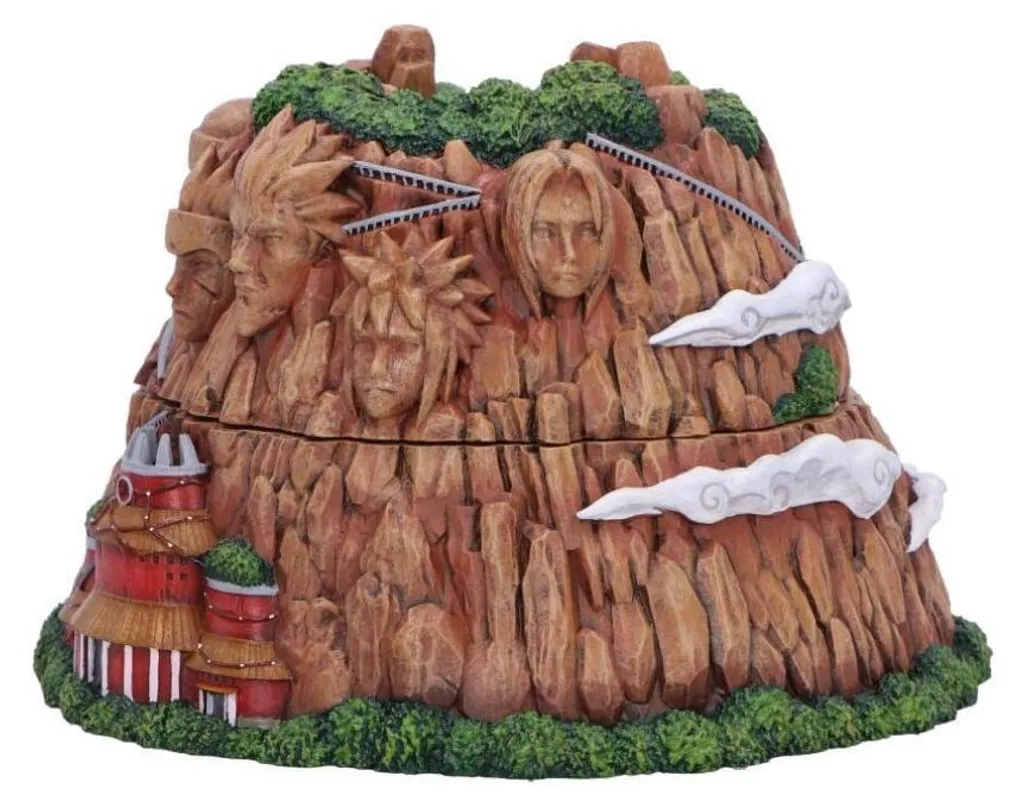 Boîte de rangement Naruto Hokage Rock : Rangez vos secrets de Ninja