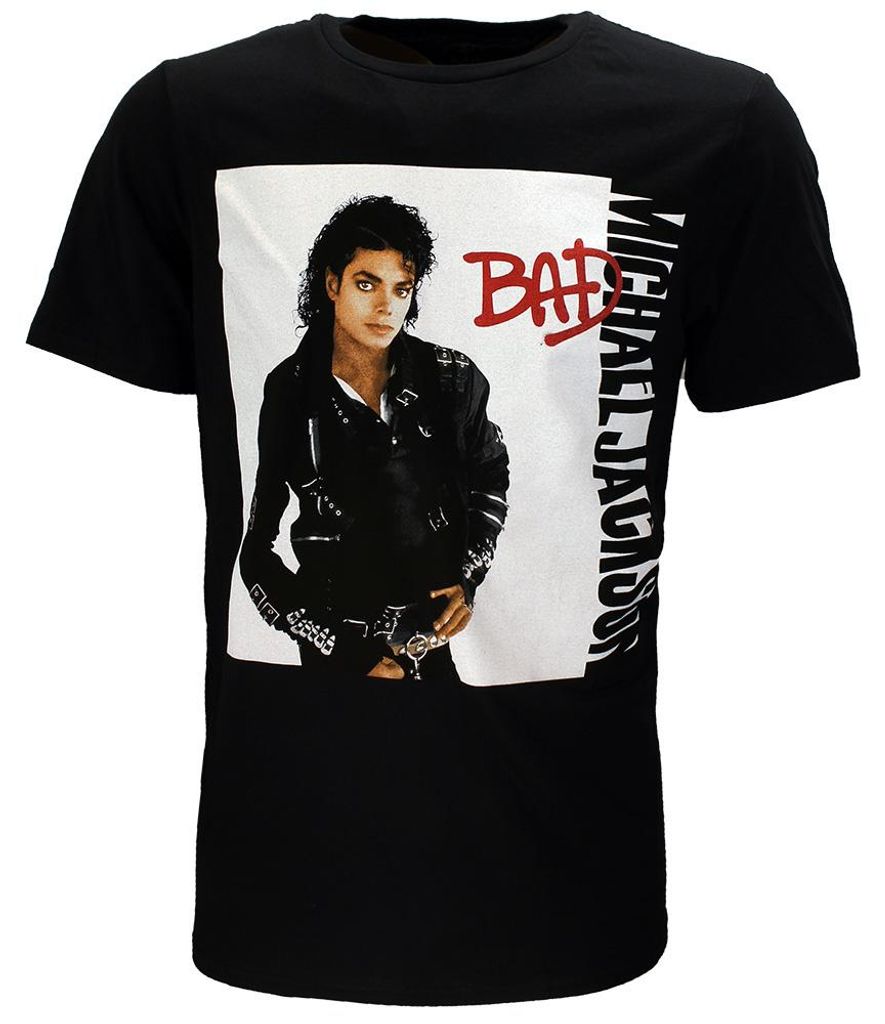 Michael Jackson Bad T-Shirt – Offizielles Merchandise - XXL