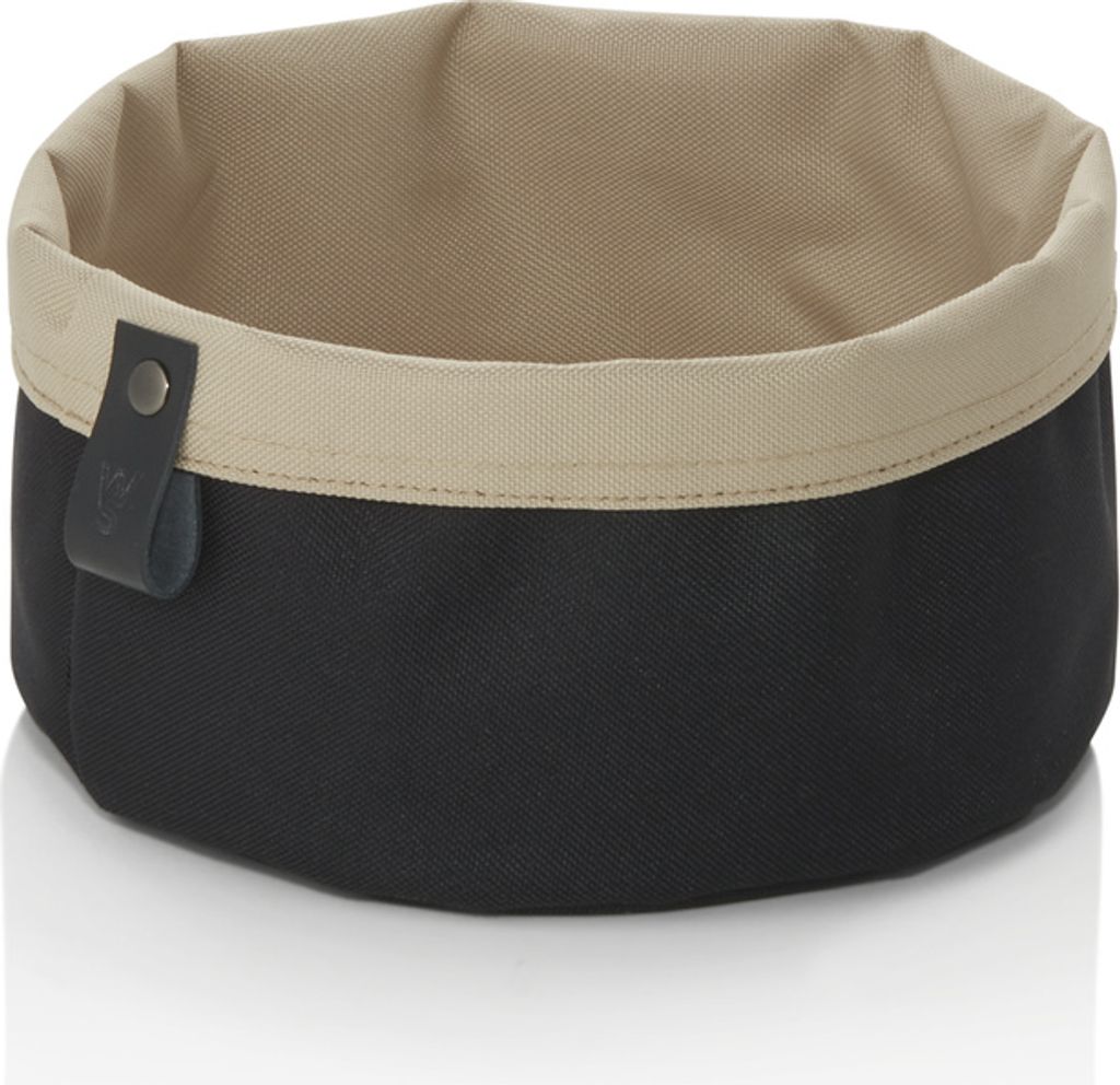 Brottasche Flip Tetron, Ø 20 cm, Höhe 13 cm, light grey/light khaki, Tetron