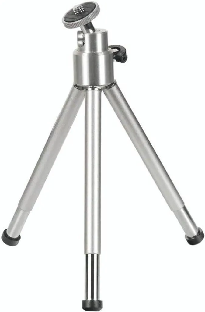 Stabilisateur smartphone en métal argenté rotule 3D : fini les photos floues