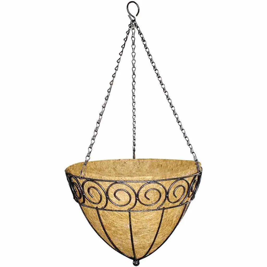 Éclairage Extérieur Suspendu SIENA GARDEN Cone Design Diamètre 35 cm