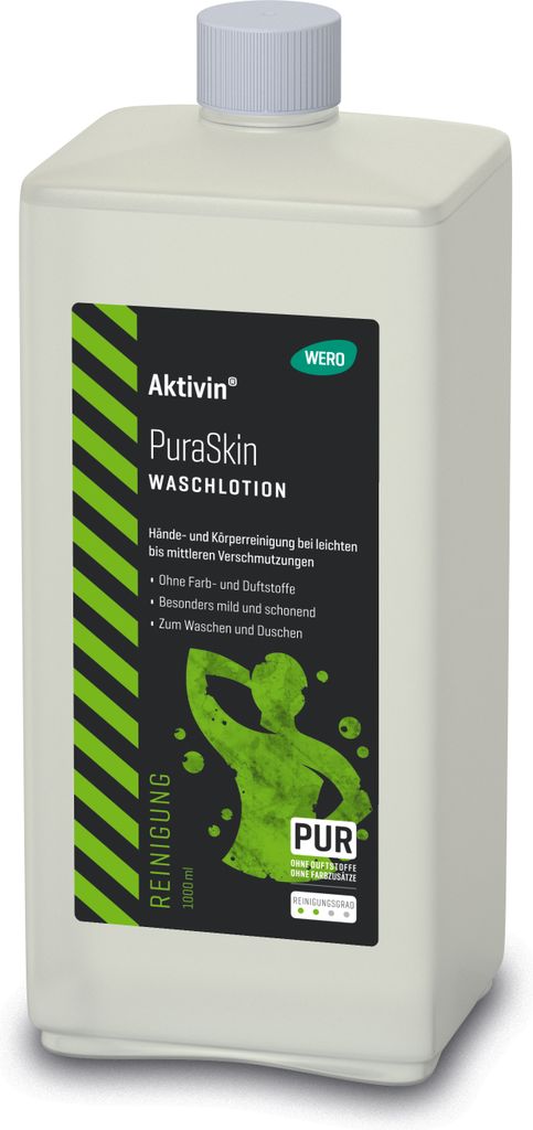 Aktivin Waschlotion PuraSkin, 1000 ml Spenderflasche