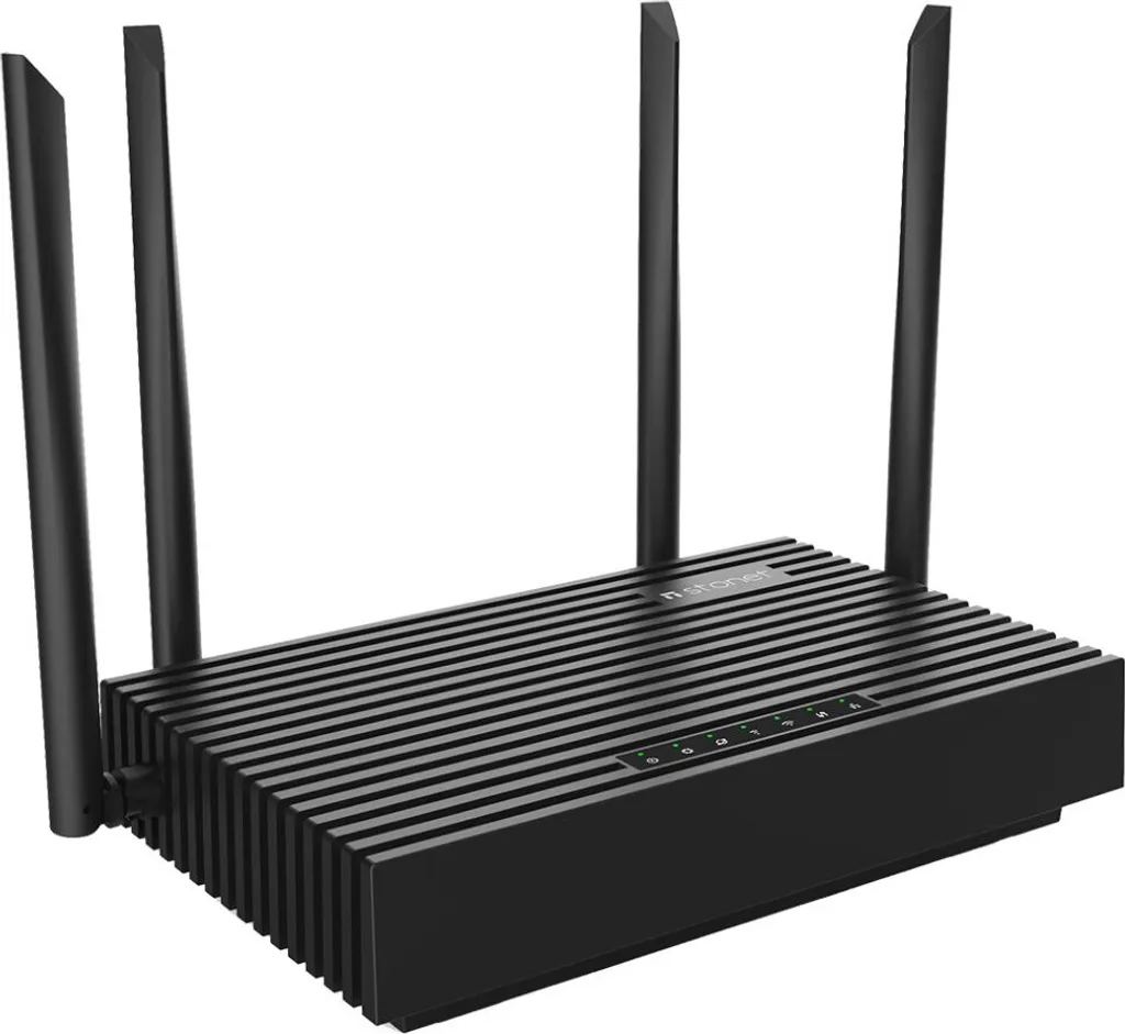 STONET Routeur WiFi 6 AX1800 N6, Gigabit WAN/LAN avec 4 Antennes 5dBi