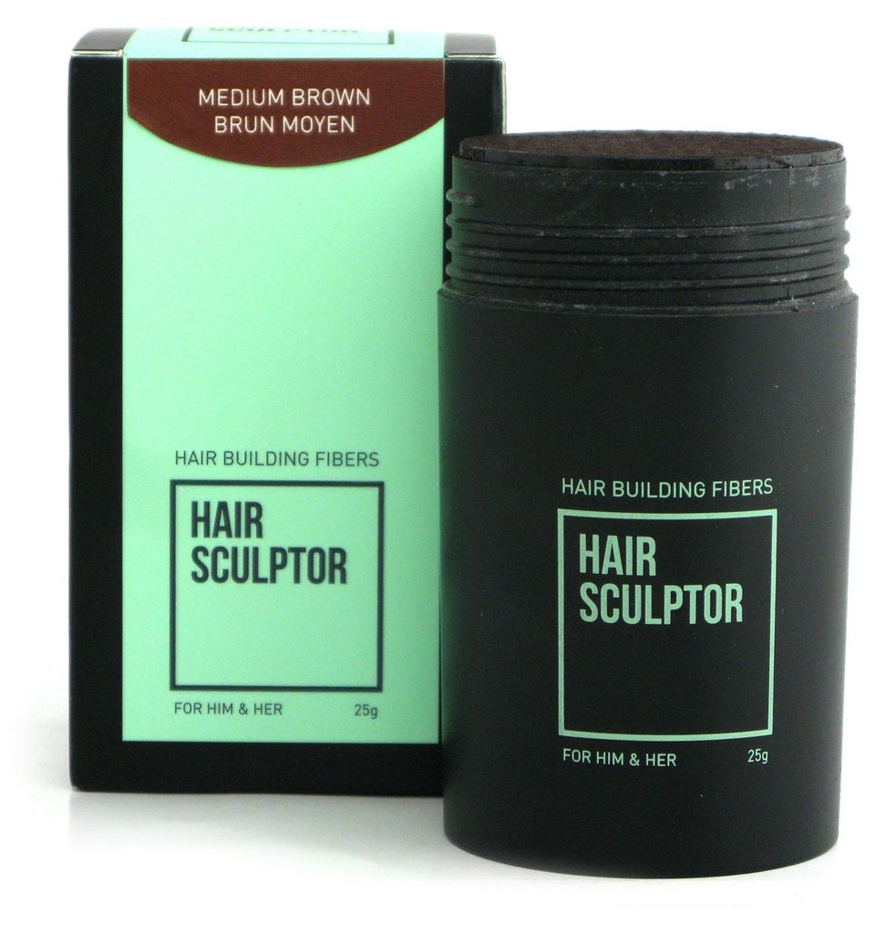 Sibel – Hair Sculptor Hair Building Fibers – Middelbruin Productafbeelding 
