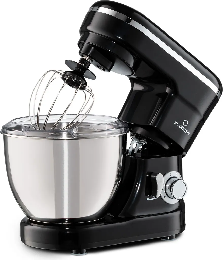 Robot Pâtissier Bella Mini 1200W Bol Inox 4L pour Pâtisserie Maison