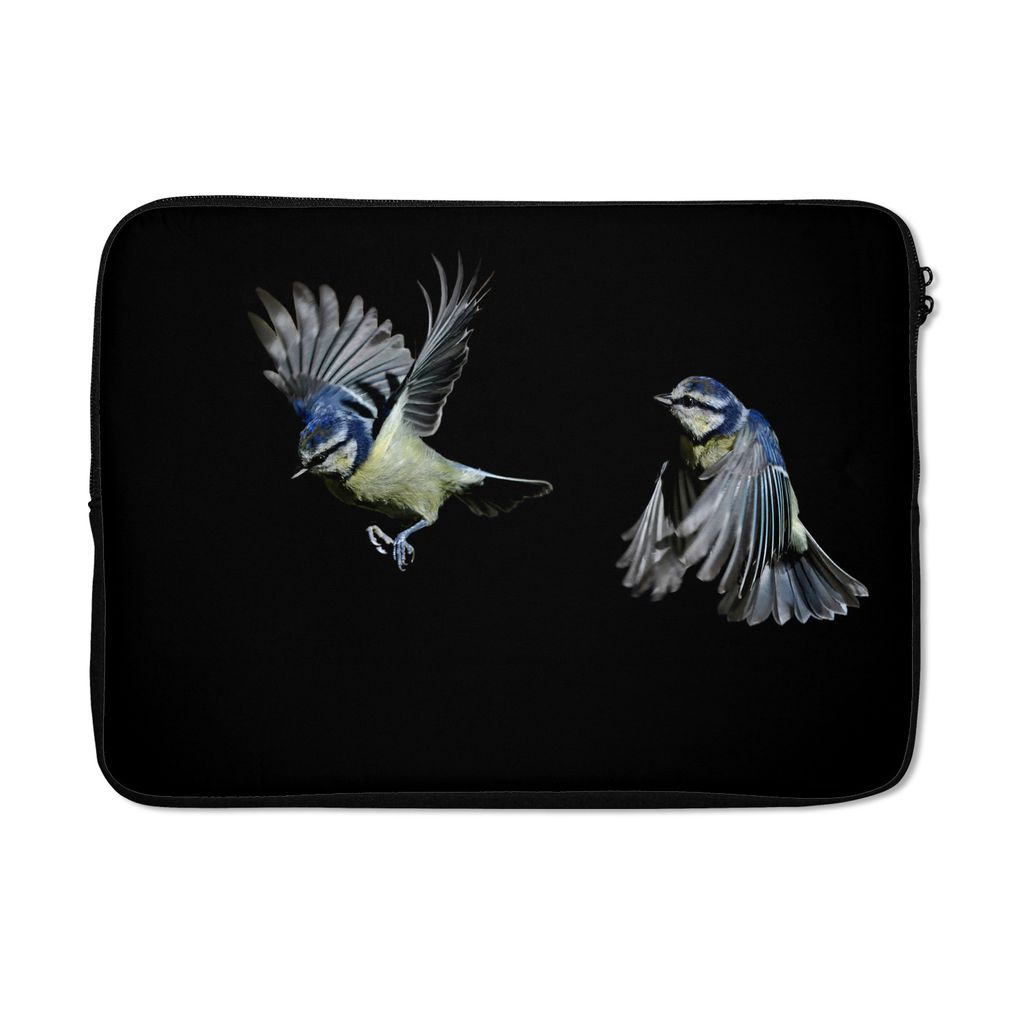 MuchoWow Laptop Hülle 14 ZollVogel - Federn - Porträt Laptoptasche - Laptoptasche - Stoßsicher - Schutzhaube