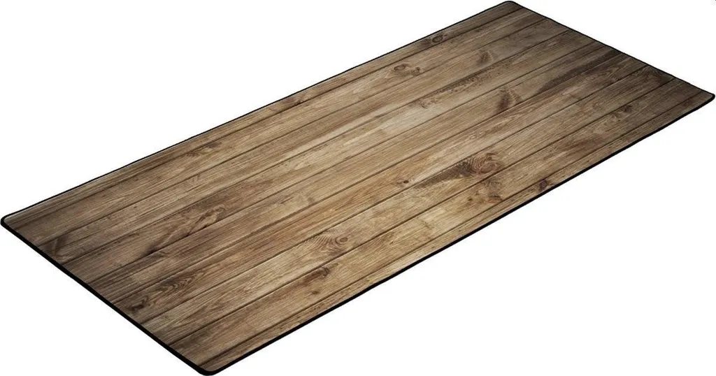 Grand tapis de souris Wood Texture 90x40 - Sous-main bureau design