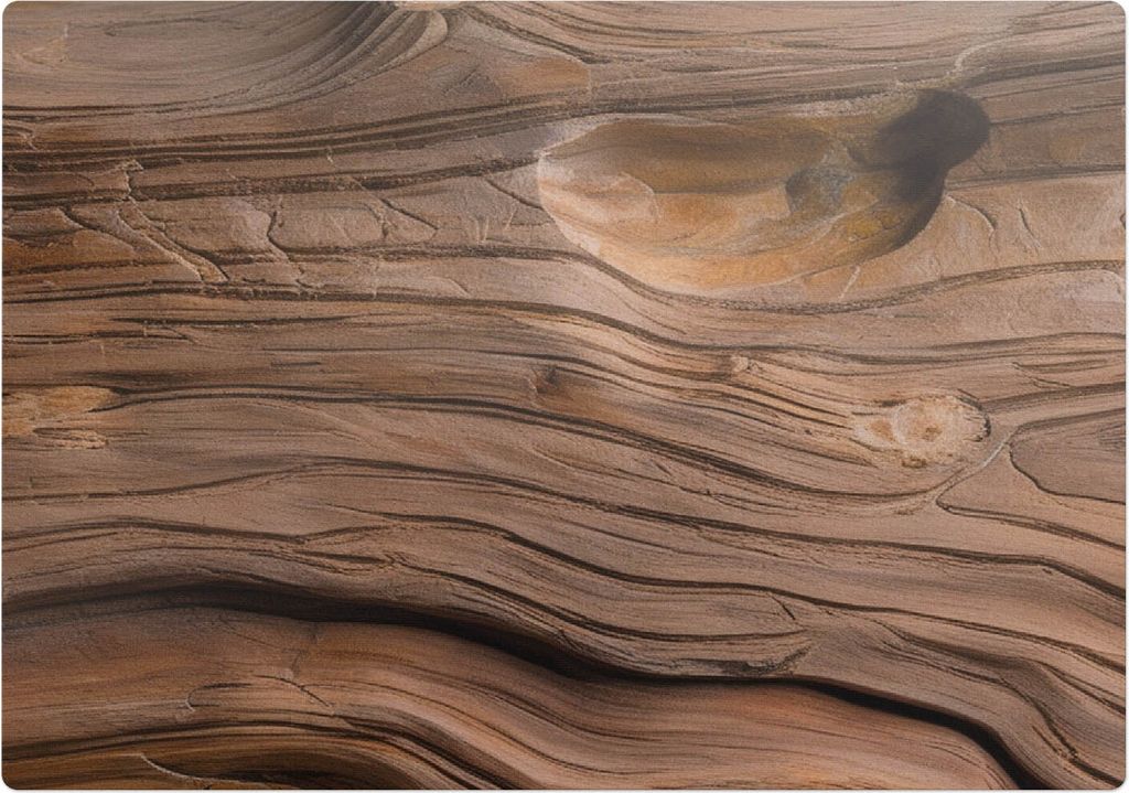Holzmaserung Der Natur – Bodenschutzmatte – Rutschfest – Schutzmatte für Büro – Vinylmatte – Stuhlunterlage – 100 x 100 cm