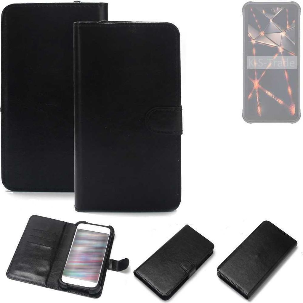 K-S-Trade Handyhülle Schutzhülle kompatibel mit Cubot KingKong Power Handy Schutz Hülle Handyhülle Bumper schwarz 1x
