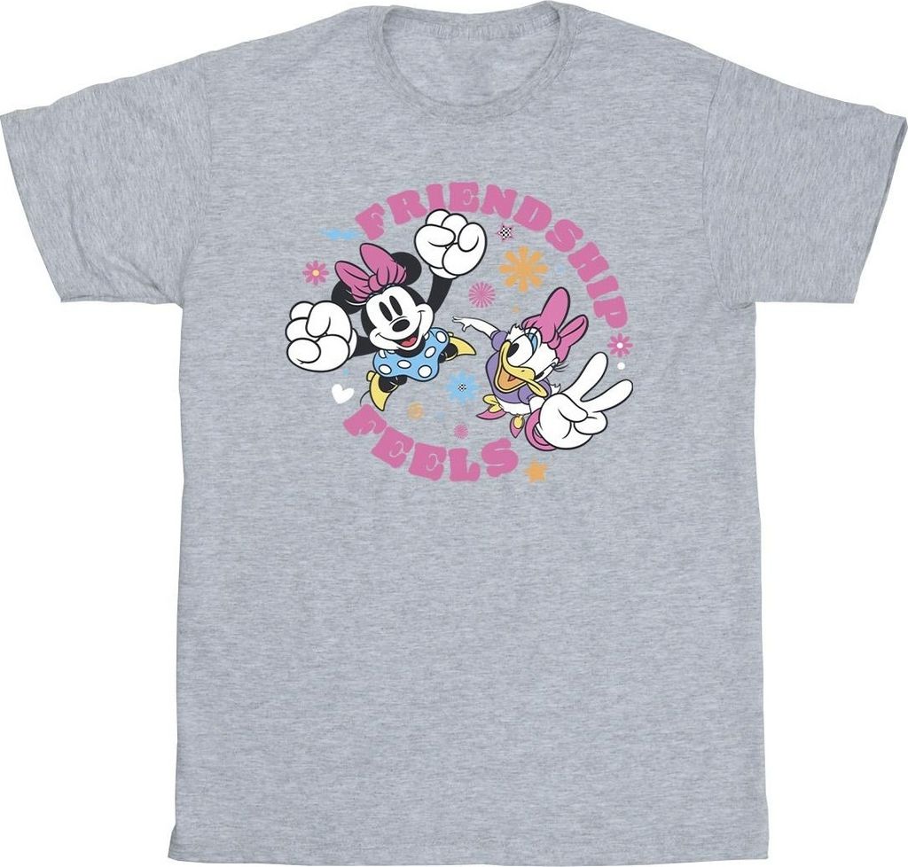 Disney - "Friendship" T-Shirt für Herren BI41878 (M) (Grau)