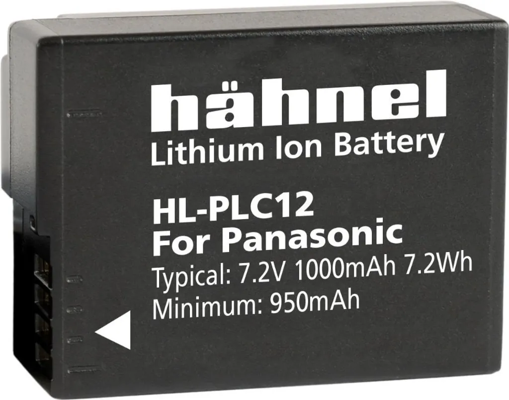 Batterie HL-PLC12 Hähnel : Solution Anti-Panne pour Panasonic DMW-BLC12