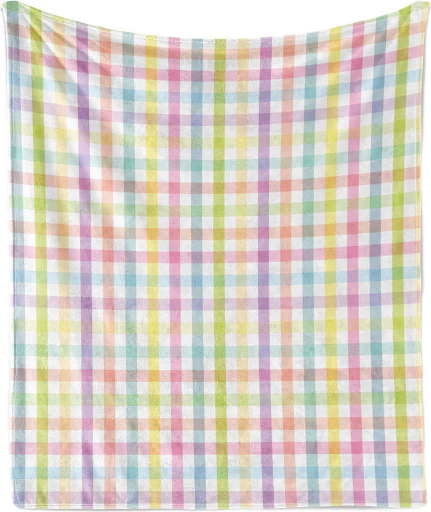 Coperta Lavabile ABAKUHAUS 175x230 cm | Morbida Flanella per Famiglie