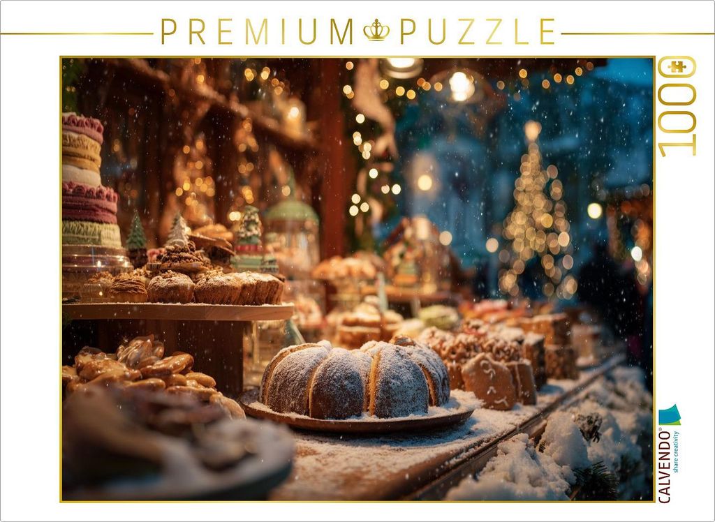 CALVENDO Puzzle Bäcker sind Künstler zu jeder Jahreszeit | 1000 Teile Lege-Größe 64x48cm Foto-Puzzle für glückliche Stunden