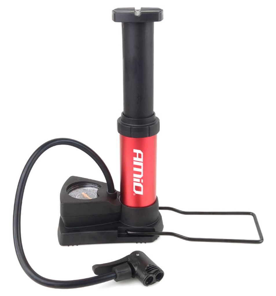AMiO Standluftpumpe Standpumpe 02147 270mm manuell (Fußbetätigung)
