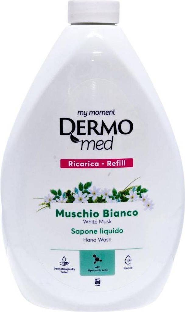 Dermomed White Moss Liquid Soap Refill 1000ml Produktbild 