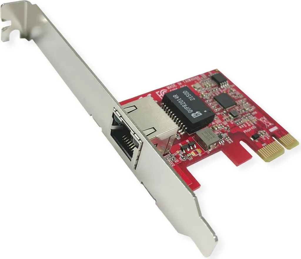 ROLINE PCIe-Adapter 2.5GbE Ethernet Low Profile PCI 15.06.2146 LAN