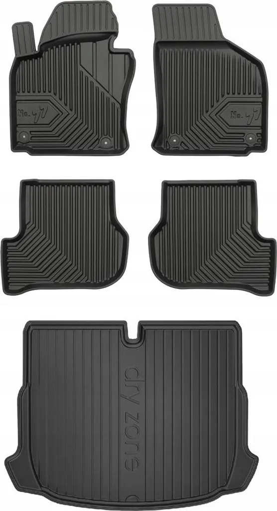 Interni VW Scirocco 3: Tappetini SET 77 per la tua Shooting Brake