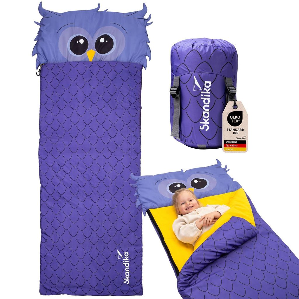 Skandika Kinderschlafsack Soti | Camping Schlafsack für Produktbild 