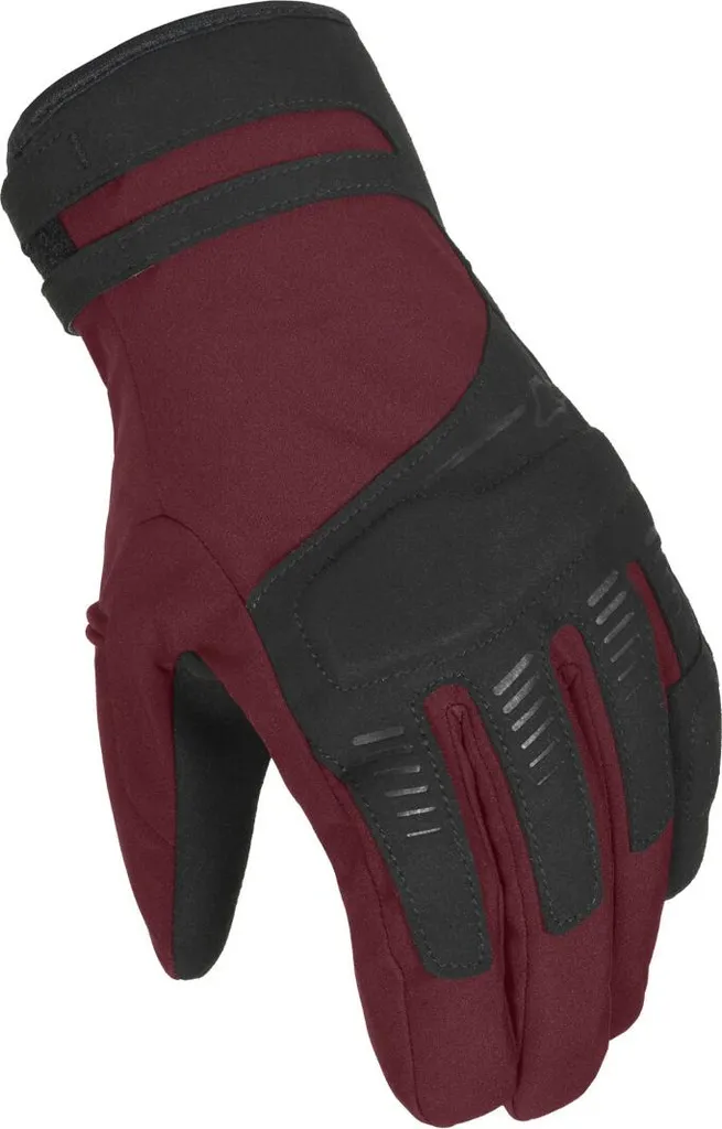 Gants Macna Dim RTX Rouge Taille M pour Femme - Étanchéité et Confort