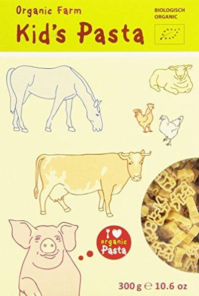 Dětské těstoviny - Organic Farm 300g Obrázek produktu 
