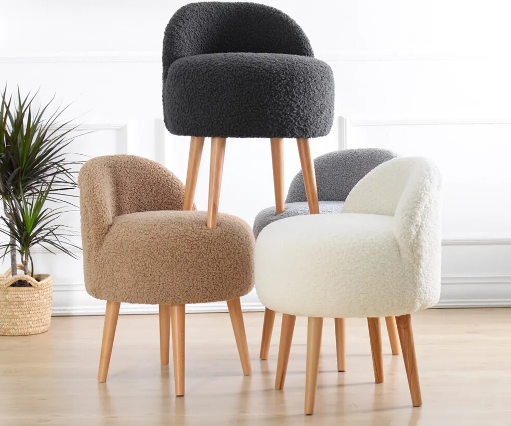 Pouf Rufmee Café Gain de Place - Siège d'Appoint Hanah Home Polyester - 5