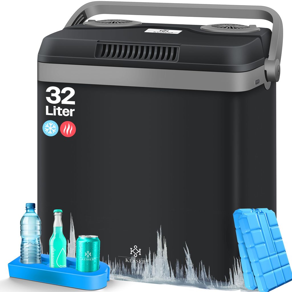 KESSER® 32 L Frigorifero portatile 12V, spina 230V, mini Immagine del prodotto 