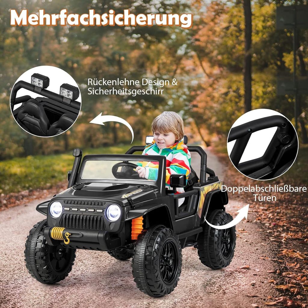 Malloy JR1922RXS 12V Fernbedienung & Empfänger Mit 2.4G Bluetooth – Ersatzteil Für Kinder-Elektroautos