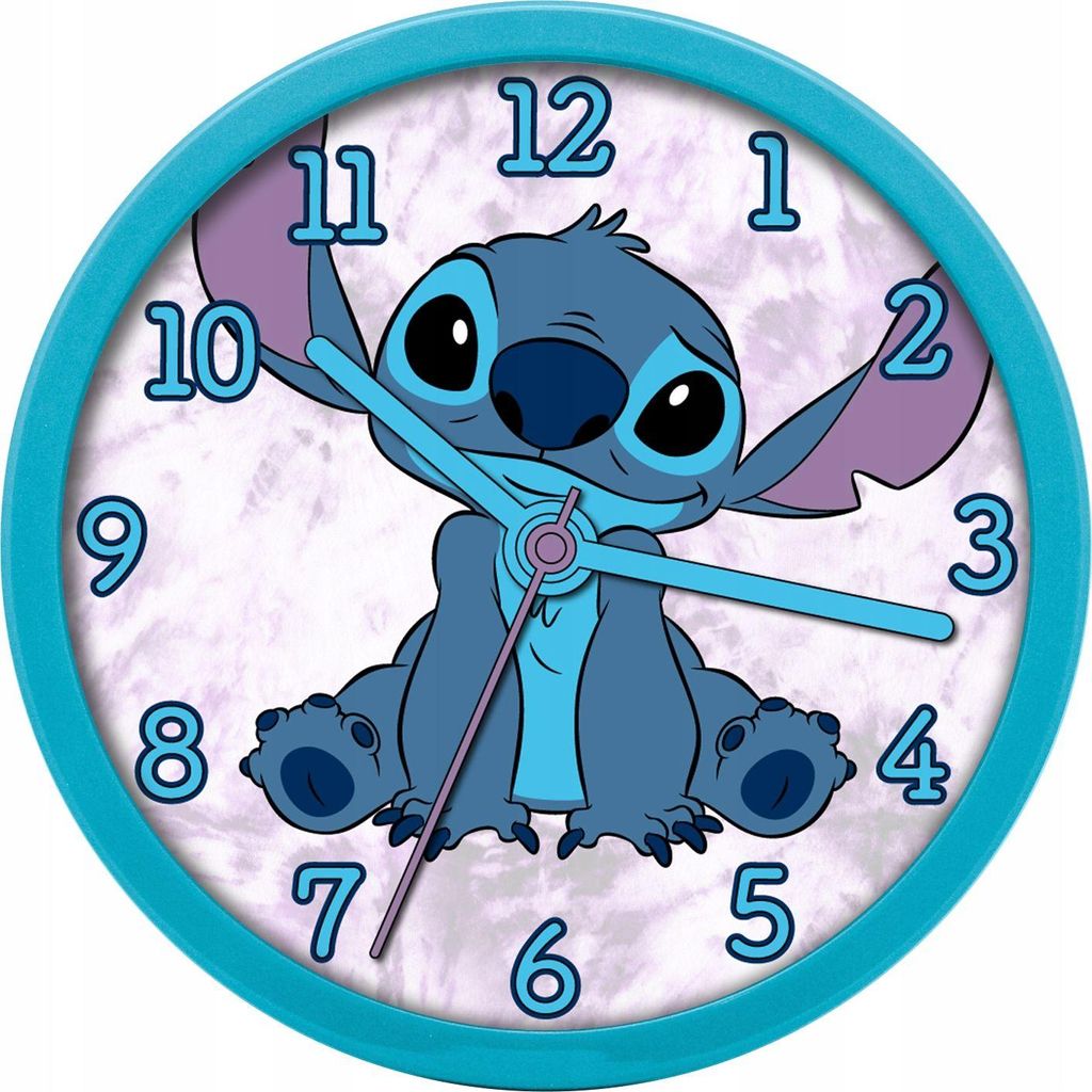 Zegar Ścienny na Ścianę Duży 25cm dla Dziecka Dzieci / Lilo Zdjęcie produktu 