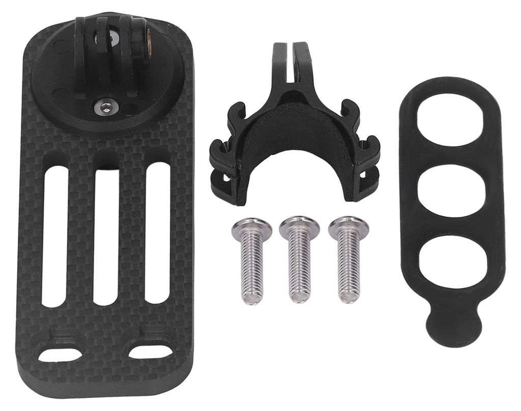 Fahrradcomputerhalterung aus 3K-Kohlefaser – Verlängerungsstange für die Frontmontage von Fahrradcomputern – Fahrradzubehör