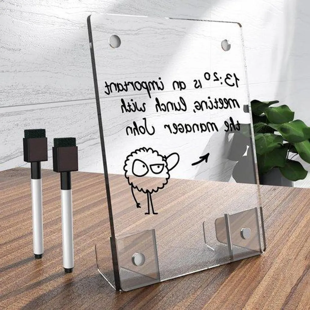 Planning hebdomadaire magnétique pour organiser le bureau 20x10 cm