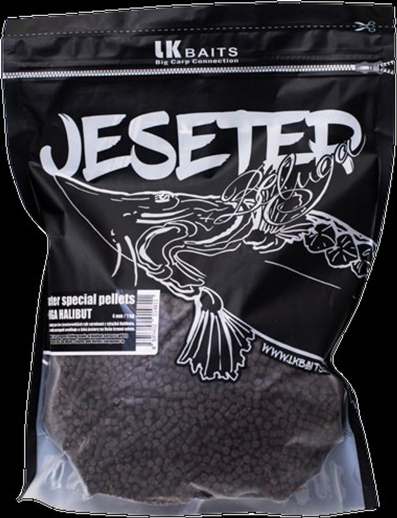 LK Baits Jeseter Special Pellets Beluga Heilbutt 1kg 04151505