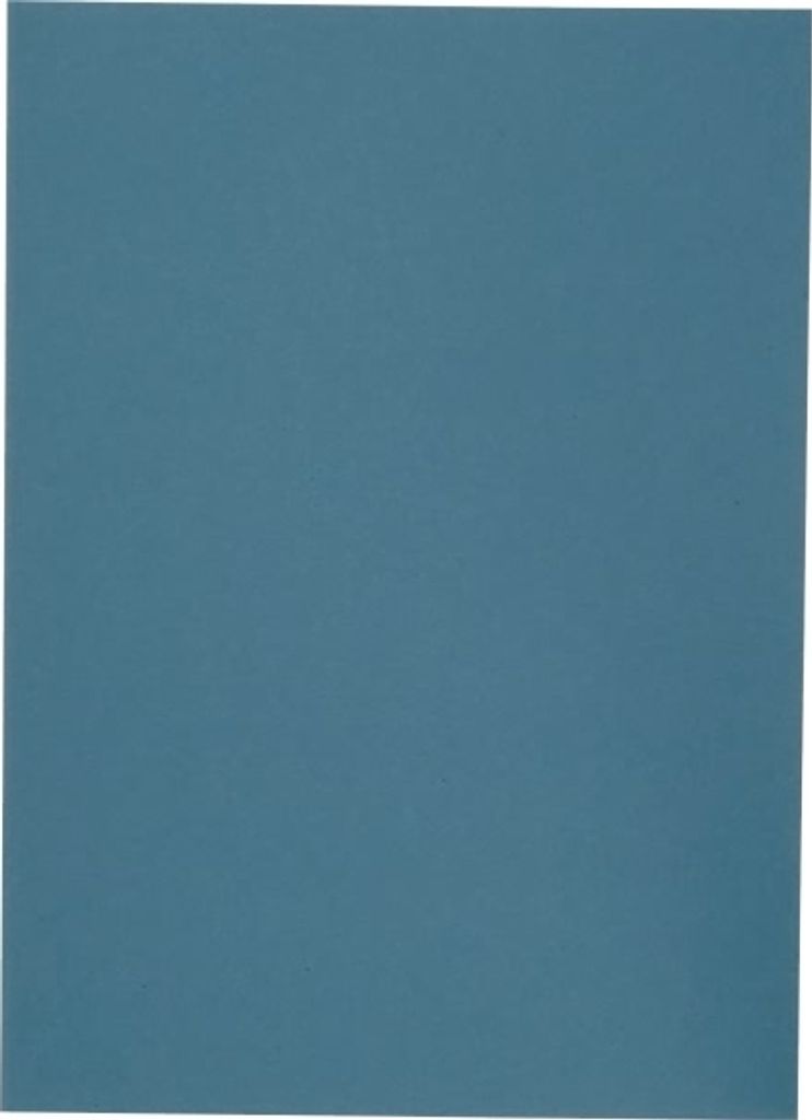 ELBA Aktendeckel, DIN A4, Manilakarton, ohne Druck, blau 250 g-qm - 100 Stück (32450 BL)