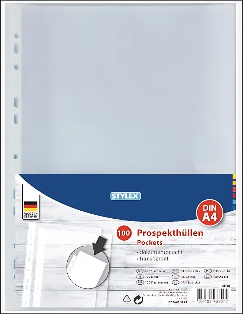 Vrchný obal na brožúru Len 100Er A4 43806 Obrázok produktu 