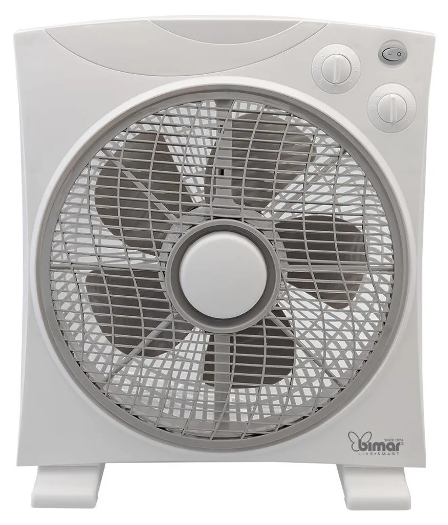 Bimar VBOX39T Ventilateur colonne 5 pôles blanc avec minuterie 45W