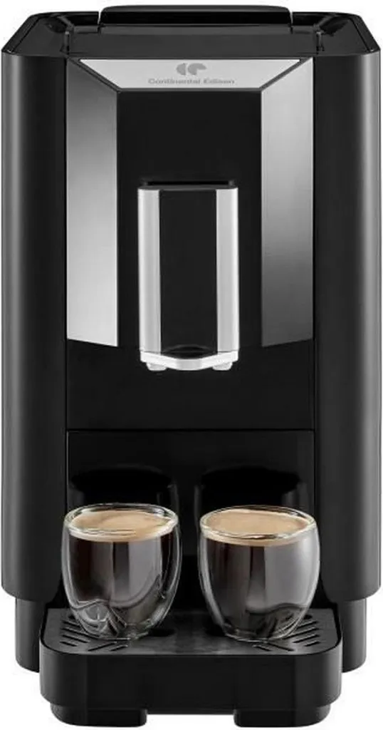 Cafetière expresso avec broyeur Continental Edison 19 Bar 1450W Noir