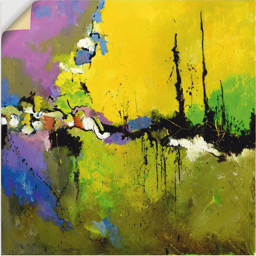 ARTland Wandbild, selbstklebend Abstrakt XIX Größe: 70x70 cm